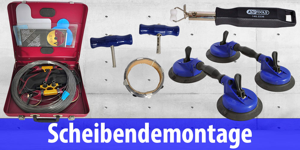 Scheibendemontage