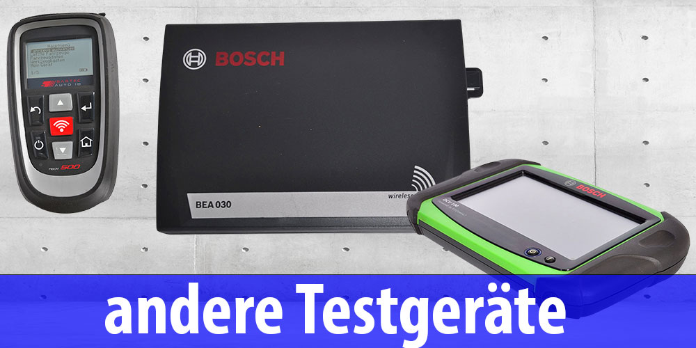 andere Testgeräte