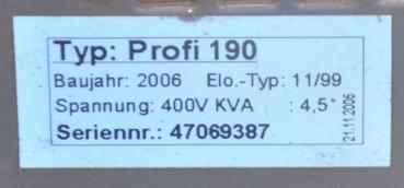 Posten TECHNOLIT MIG 190 MIG MAG / CO2 Schutzgas Schweißgerät Ersatzteilspender