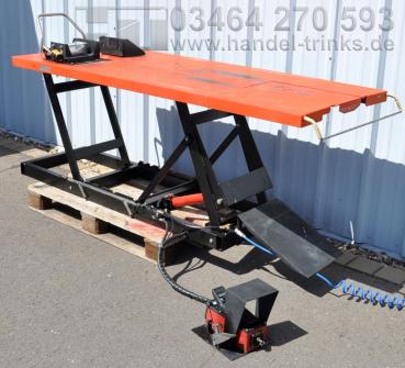 Motorradhebebühne 500Kg Montagerampe Zweirad BIKE Rasentraktor Hebebühne
