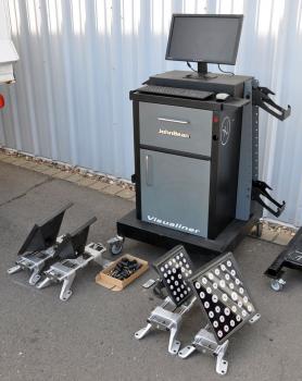 John Bean Visualiner 3D2 Lift Achsvermessung MOBIL Daten 2024 3D Achsmessstand