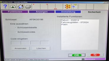 John Bean Visualiner 3D2 Lift Achsvermessung MOBIL Daten 2024 3D Achsmessstand
