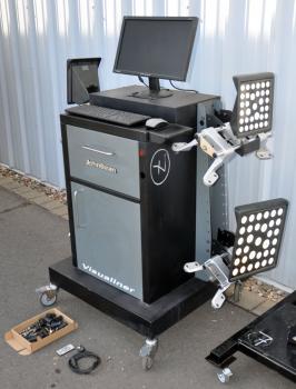 John Bean Visualiner 3D2 Lift Achsvermessung MOBIL Daten 2024 3D Achsmessstand