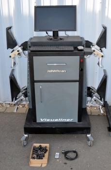 John Bean Visualiner 3D2 Lift Achsvermessung MOBIL Daten 2024 3D Achsmessstand