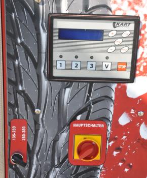 Preview: Haweka 360 HP Radwaschmaschine Radwaschmaschine Hochdruckreiniger Räder reinigen