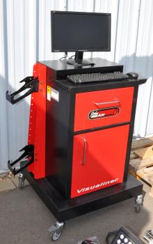 3D Achsmessstand John Bean Visualiner V3D Lift Achsvermessung Daten 2025