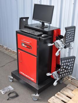 3D Achsmessstand John Bean Visualiner V3D Lift Achsvermessung Daten 2025