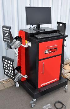 3D Achsmessstand John Bean Visualiner V3D Lift Achsvermessung Daten 2025