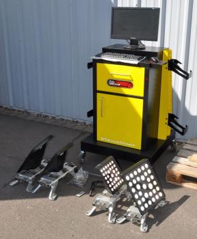 3D Achsmessstand John Bean Visualiner V3D Lift Achsvermessung Daten 2025