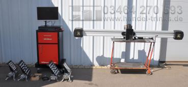3D Achsmessstand John Bean Visualiner 3D2 Achsvermessung Daten 2025 Wandmontage
