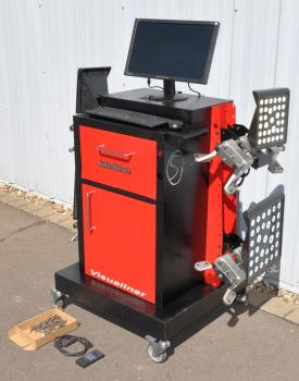 John Bean Visualiner 3D2 Achsvermessung Daten 2025 3D Achsmessstand Wandmontage