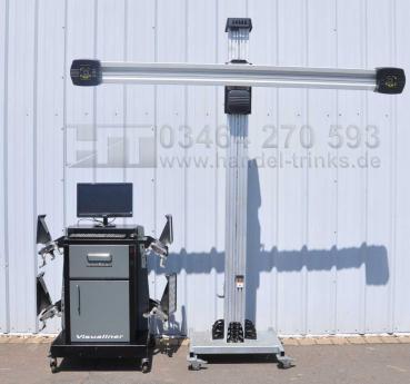 John Bean Visualiner 3D2 Lift Achsvermessung MOBIL Daten 2024 3D Achsmessstand