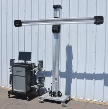 Preview: John Bean Visualiner 3D2 Lift Achsvermessung MOBIL Daten 2024 3D Achsmessstand