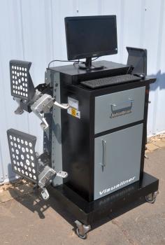 John Bean Visualiner 3D2 Lift Achsvermessung MOBIL Daten 2024 3D Achsmessstand