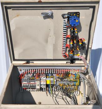 Bedienpult Zippo 8090 Scherenhebebühne hydraulische Hebebühne Hydraulikaggregat