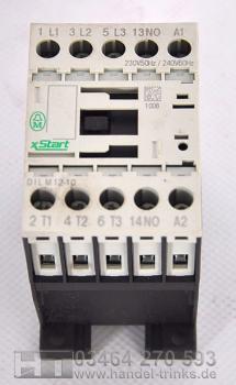 EATON DILM 12-10 Leistungsschütz Schütz Hebebühnen 3polig 3S +1S 5.5kW 230V
