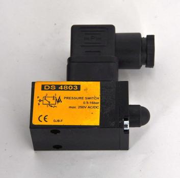 RIEGLER Druckschalter DS 4803 anflanschbar G 1/4 Ansprechdruck 0,5-16 bar