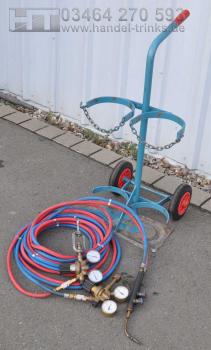 Flaschenwagen NIES 2 x 20L Gasflaschenwagen Acetylen Sauerstoff von Rothenberger