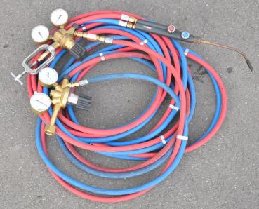 Preview: Flaschenwagen NIES 2 x 20L Gasflaschenwagen Acetylen Sauerstoff von Rothenberger