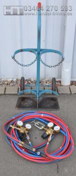 Flaschenwagen NIES 2 x 20L Gasflaschenwagen Acetylen Sauerstoff von Rothenberger