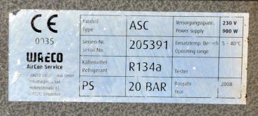 Klimaservicegerät WAECO ASC 2000 R134a AirCon Klimaservice Servicegerät VAS6381a