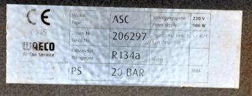 WAECO ASC 2000 R134a AirCon Klimaservicegerät Klimaservice Servicegerät VAS6381a