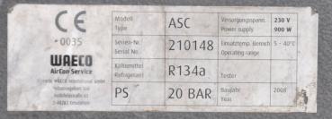 WAECO ASC 2000 R134a AirCon Klimaservicegerät Klimaservice Servicegerät VAS6381a