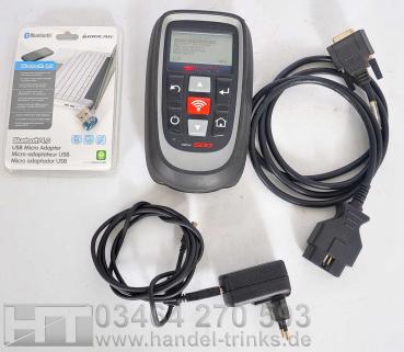 Bartec Tech 500 TPM Reifendruckkontrolle Programmierung RDKS Diagnosegerät