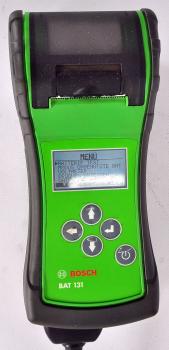 Bosch BAT 131 Batterietester Batterieprüfer PKW Batterie Diagnosegerät m Drucker