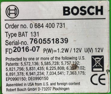 Bosch BAT 131 Batterietester Batterieprüfer PKW Batterie Diagnosegerät m Drucker