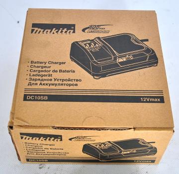 Preview: Makita DC10SB Schnellladegerät Ladegerät CXT Li-ion Akkus 10 - 12V Akkuschrauber