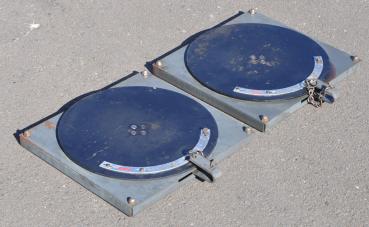 Preview: 2 Stück Drehplatten Achsmessstand Achsmessgerät Achsvermessung John Bean Snap On