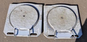 Preview: 2 Stück Drehplatten Achsmessstand Achsmessgerät Achsvermessung John Bean Snap On