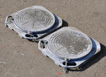 Preview: 2 Stück Drehplatten Achsmessstand Achsmessgerät Achsvermessung John Bean Snap On