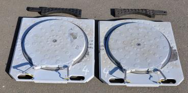 Preview: 2 Stück Drehplatten Achsmessstand Achsmessgerät Achsvermessung John Bean Snap On