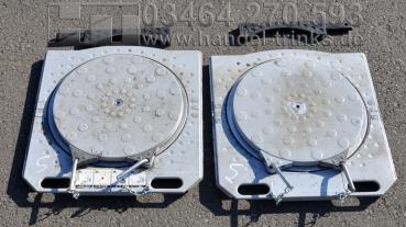 2 Stück Drehplatten Achsmessstand Achsmessgerät Achsvermessung John Bean Snap On