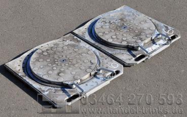 2 Stück Drehplatten Achsmessstand Achsmessgerät Achsvermessung John Bean Snap On