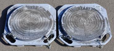 Preview: 2 Stück Drehplatten Achsmessstand Achsmessgerät Achsvermessung John Bean Snap On