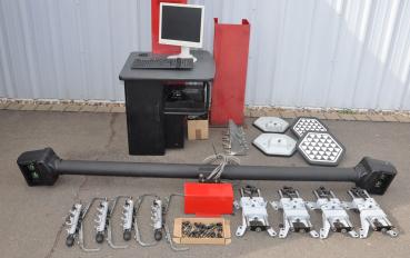 Hunter DSP 600 3D Achsmessstand Achsvermessung Spureinstellen Spurvermessung