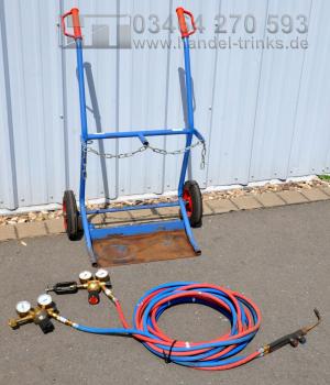 FETRA FL6 100Kg Flaschenwagen Gasflaschenwagen Acetylen Sauerstoff Rothenberger