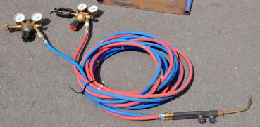 Preview: FETRA FL6 100Kg Flaschenwagen Gasflaschenwagen Acetylen Sauerstoff Rothenberger