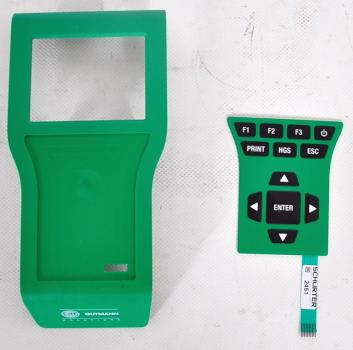 Preview: Hella Gutmann Front Schale inkl. Tastatur für Mega Macs MM 42 SE Diagnosegerät