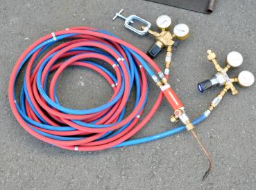 FETRA FL6 100Kg Flaschenwagen Gasflaschenwagen Acetylen Sauerstoff Rothenberger