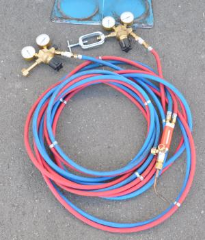 Preview: Flaschenwagen NIES 2 x 20L Gasflaschenwagen Acetylen Sauerstoff von Rothenberger