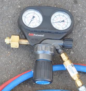 Flaschenwagen NIES 2 x 20L Gasflaschenwagen Acetylen Sauerstoff von Rothenberger