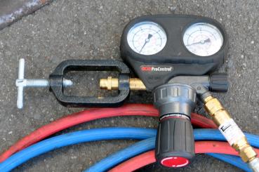 Flaschenwagen NIES 2 x 20L Gasflaschenwagen Acetylen Sauerstoff von Rothenberger