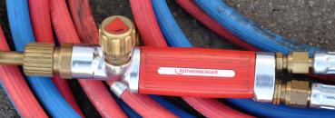 Preview: Flaschenwagen NIES 2 x 20L Gasflaschenwagen Acetylen Sauerstoff von Rothenberger