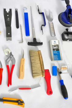 Scheibenreparatur Autoglas Set Scheibenwechsel Werkzeug Glass Repair Glasmontage