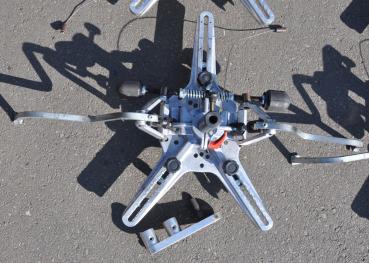 Preview: 4 Stück HAWEKA Radklammern für Achsmeßstand Pro Clamp 12 bis 22 Zoll V501 V901