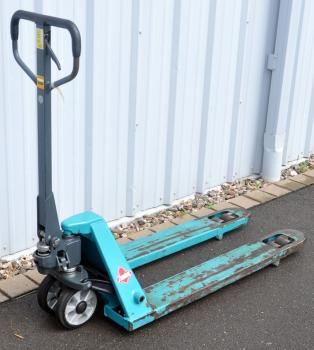 Jungheinrich HPT A 25 Q 2,5 to Hubwagen Handhubwagen Gabelhubwagen Doppelrolle